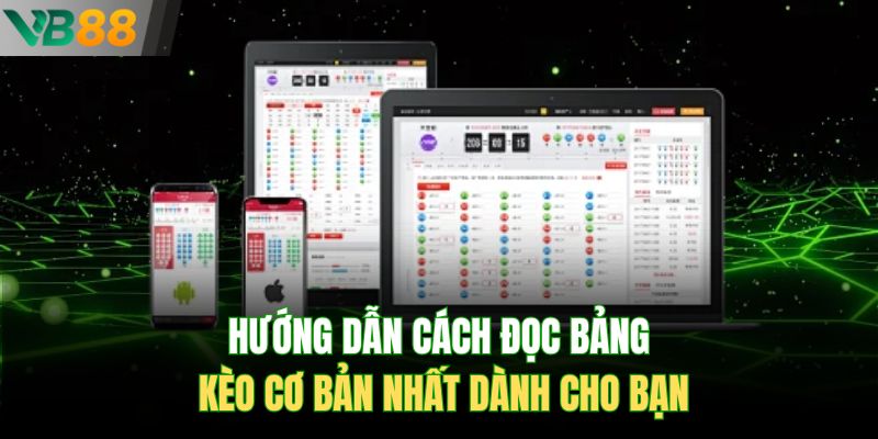 Hướng dẫn cách đọc bảng kèo cơ bản nhất dành cho bạn